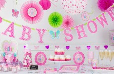 babyshower versiering