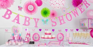 babyshower versiering