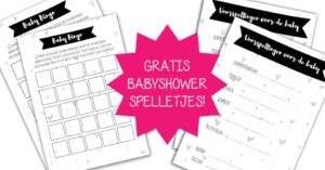 babyshower spelletjes